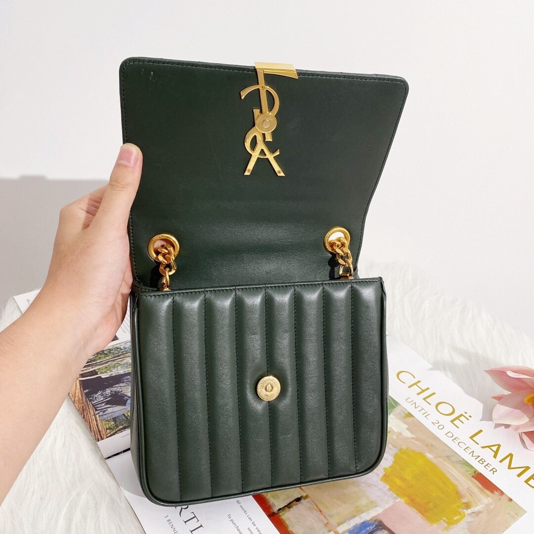 [Luxury City] Preloved Yves Saint Laurent Vicky Wallet Sling Bag