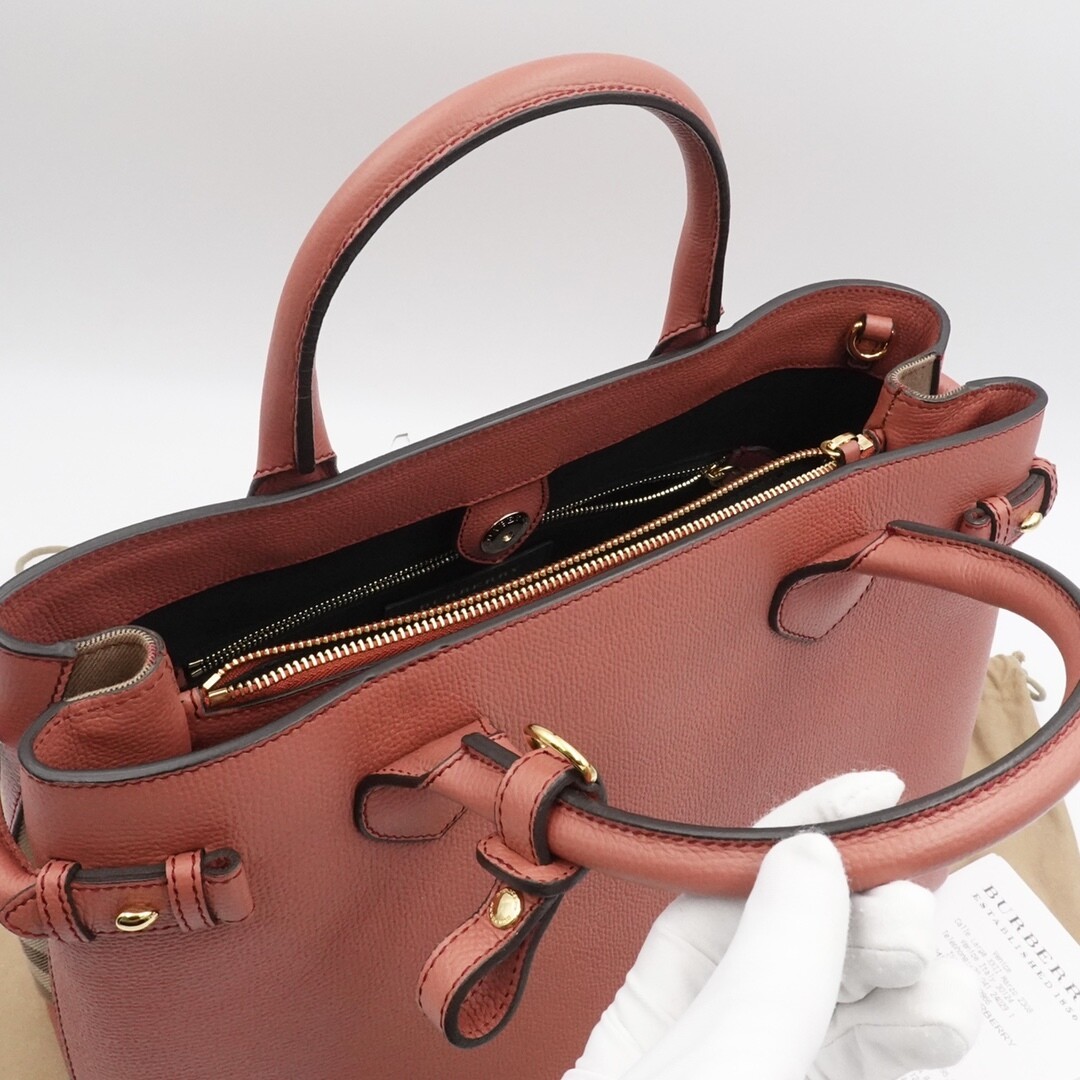[Luxury City] Preloved Burberry Banner 2 Ways Carry Bag