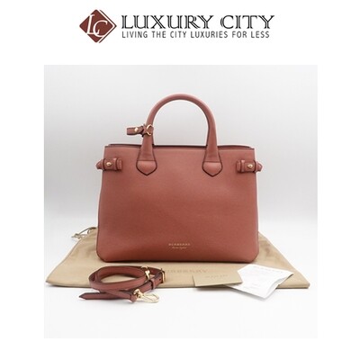 [Luxury City] Preloved Burberry Banner 2 Ways Carry Bag