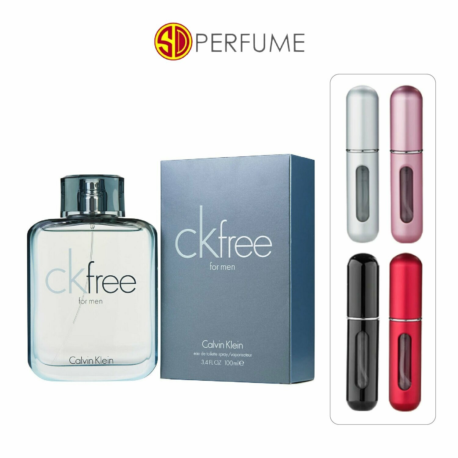 Calvin Klein cK Free EDT Men 5ml Refill (By: SD PERFUME)