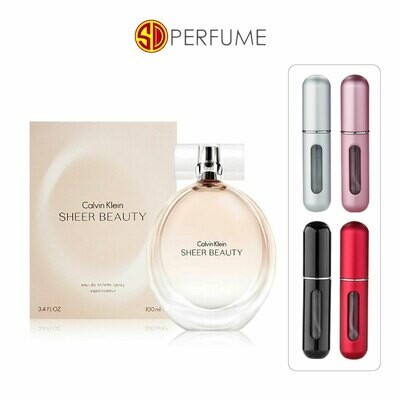 Calvin Klein cK Sheer Beauty EDP Lady 5ml Refill (By: SD PERFUME)