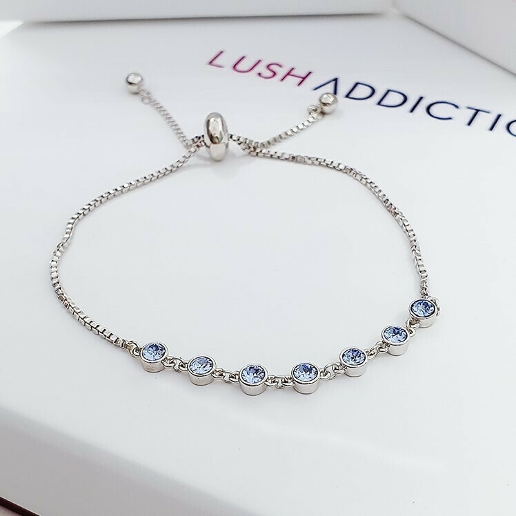 LUSH Solitaire Birthstone Bracelet