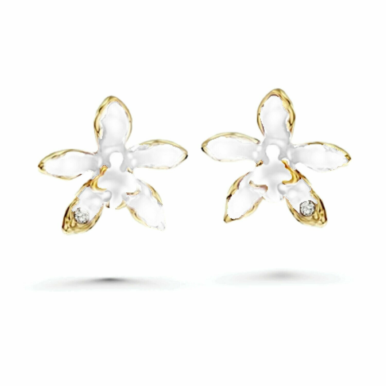 LUSH Cattleya Orchid Earrings