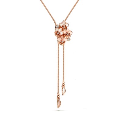 LUSH Mini Orchid Slider Necklace