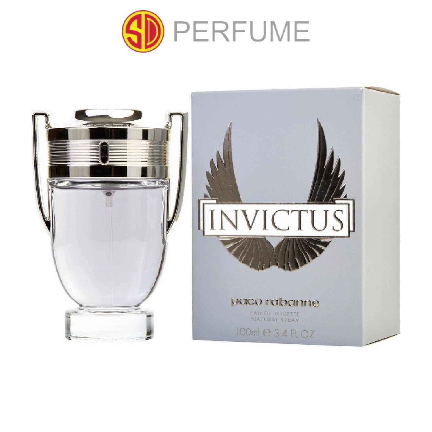 Paco Rabanne Invictus EDT Men 100ml (By: SD PERFUME)