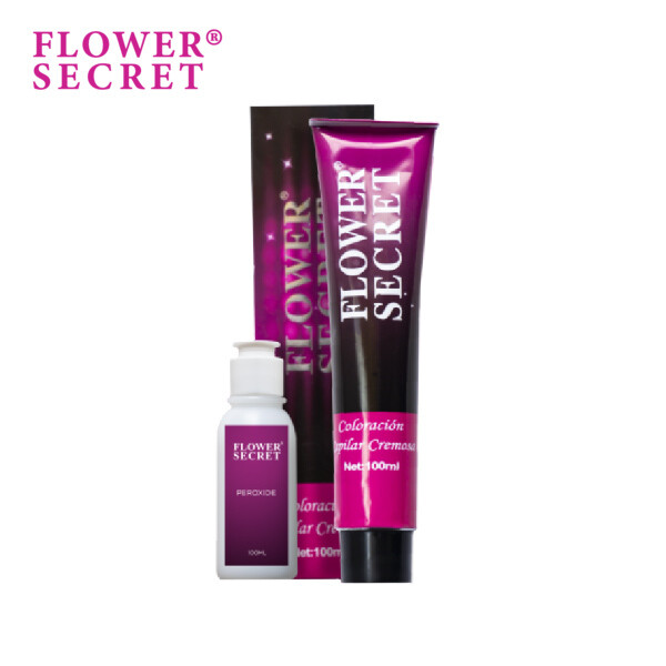 Flower Secret Hair Dye Color 100ml with Developer &amp; Hair Dye Kit (By: Faculty of Hair)