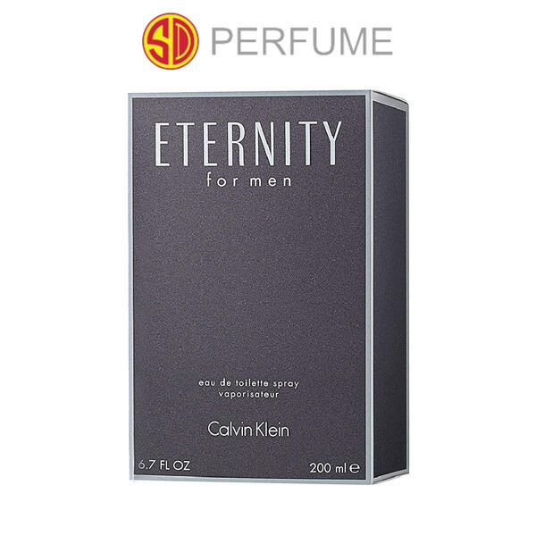 Calvin Klein cK Eternity EDT Men 200ml (BIGGEST SIZE)  (By: SD PERFUME)