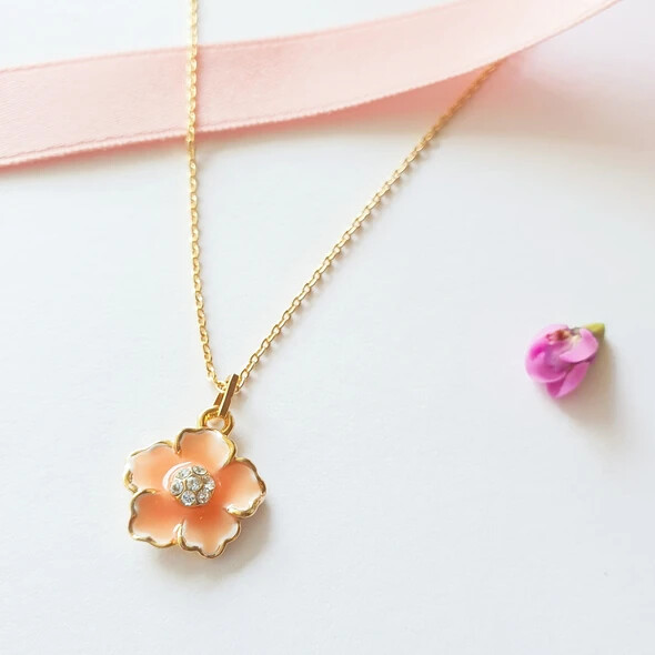 LUSH Floral Necklace