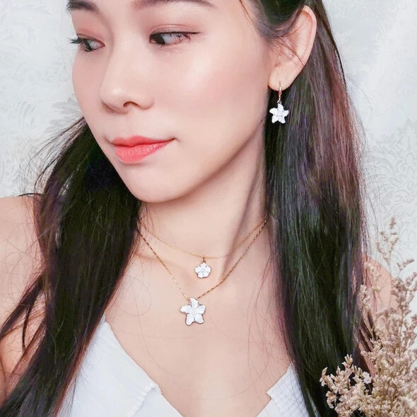 LUSH Floral Necklace