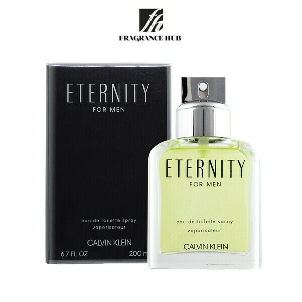 Calvin Klein cK Eternity EDT Men 200ml (By: Fragrance HUB)