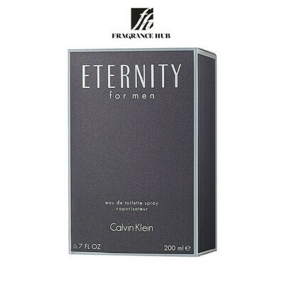 Calvin Klein cK Eternity EDT Men 200ml (By: Fragrance HUB)