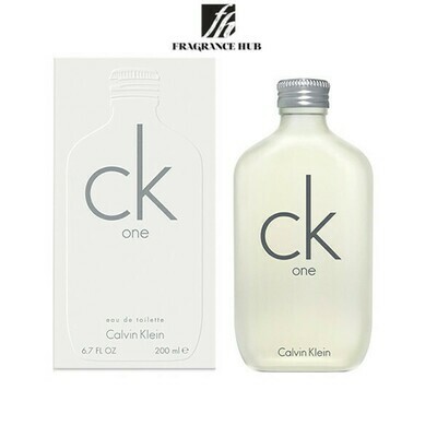 Calvin Klein CK One EDT Unisex 200ml (By: Fragrance HUB)