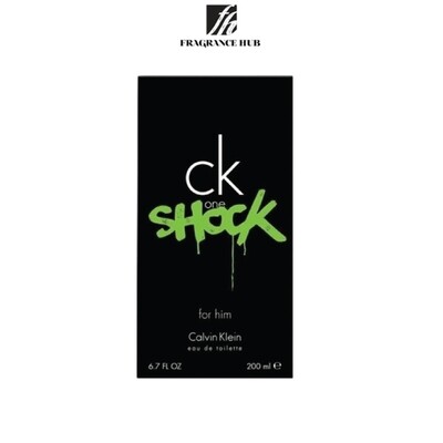Calvin Klein cK One Shock EDT Men 200ml (By: Fragrance HUB)