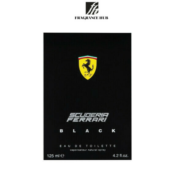 Ferrari Scuderia Ferrari Black EDT Men 125ml (By: Fragrance HUB)