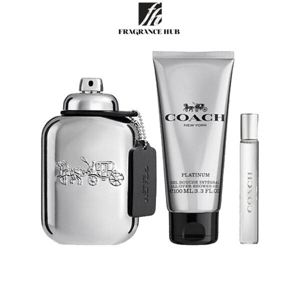 Coach Platinum Gift Set EDP 100ml Men (By: Fragrance HUB)
