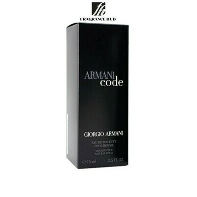Giorgio Armani Code EDT Men 75ml (By: Fragrance HUB)