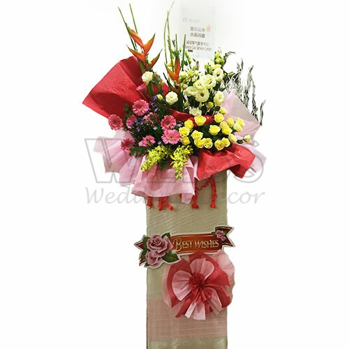 Grand Opening Flower Stand (By: Weiss Flora &amp; Gift From JB)