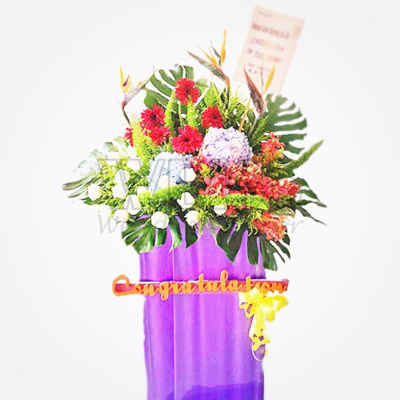 Grand Opening Flower Stand (By: Weiss Flora &amp; Gift From JB)
