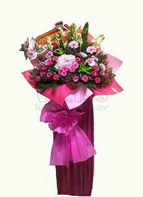 Grand Opening Flower Stand (By: Weiss Flora &amp; Gift From JB)