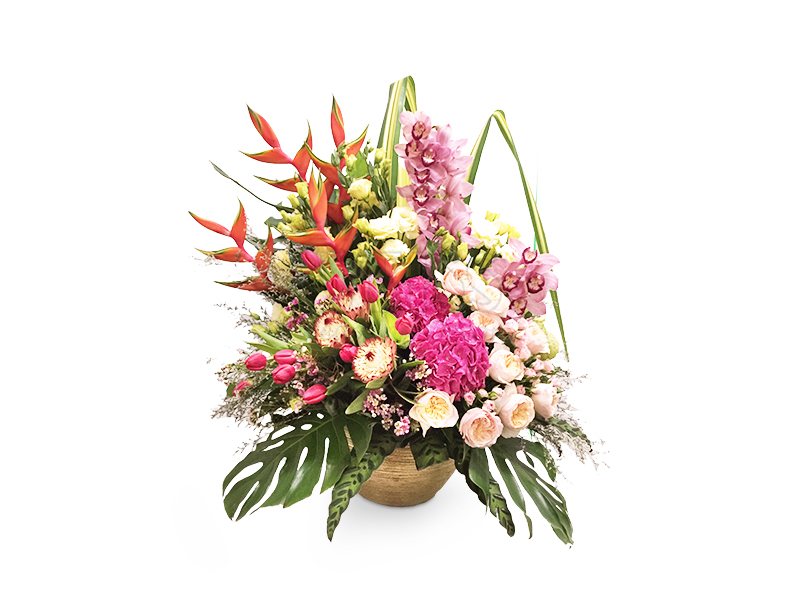 Grand Opening Flower Stand (By: Weiss Flora &amp; Gift From JB)