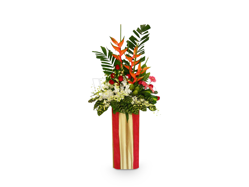 Grand Opening Flower Stand (By: Weiss Flora &amp; Gift From JB)