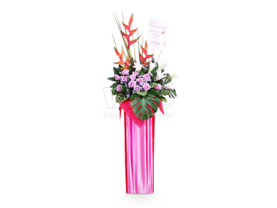 Grand Opening Flower Stand (By: Weiss Flora &amp; Gift From JB)