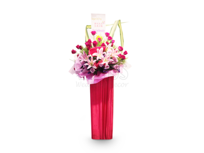 Grand Opening Flower Stand (By: Weiss Flora &amp; Gift From JB)