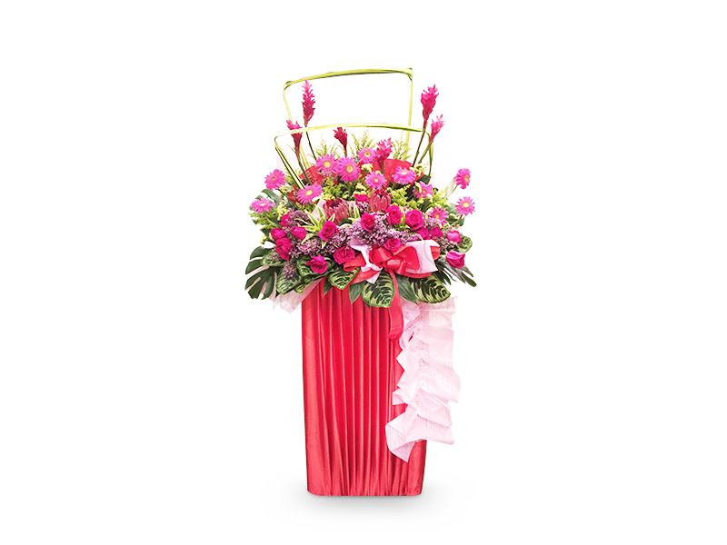 Grand Opening Flower Stand (By: Weiss Flora &amp; Gift From JB)