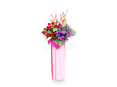 Grand Opening Flower Stand (By: Weiss Flora &amp; Gift From JB)