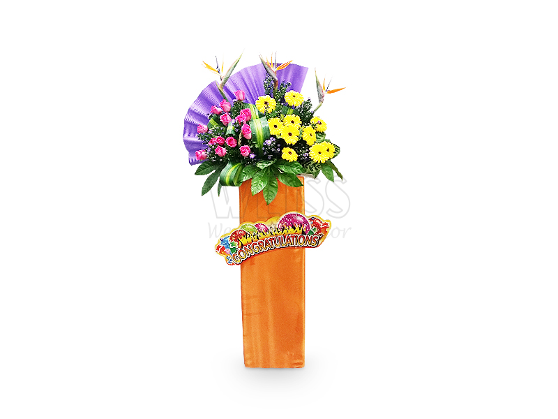 Grand Opening Flower Stand (By: Weiss Flora &amp; Gift From JB)