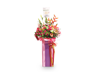 Grand Opening Flower Stand (By: Weiss Flora &amp; Gift From JB)