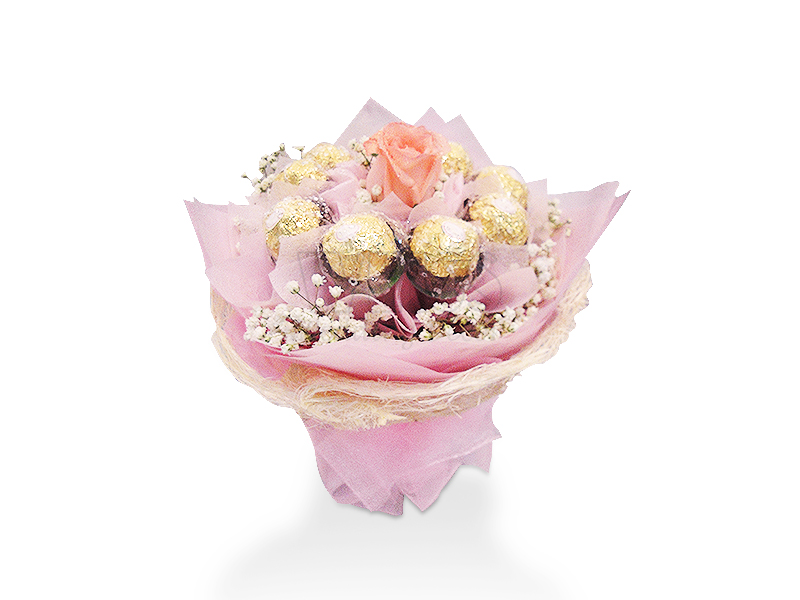 ROSES &amp; CHOCOLATES DELIGHT (By: Weiss Flora &amp; Gift From JB)
