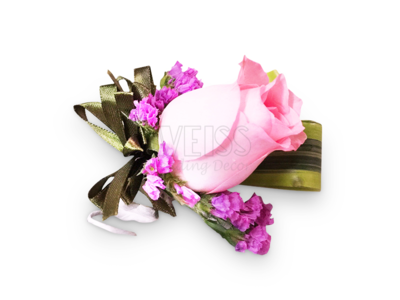 Pink Rose Corsage (By: Weiss Flora &amp; Gift From JB)
