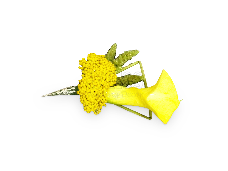 Yellow Sunshine Corsage (By: Weiss Flora &amp; Gift From JB)
