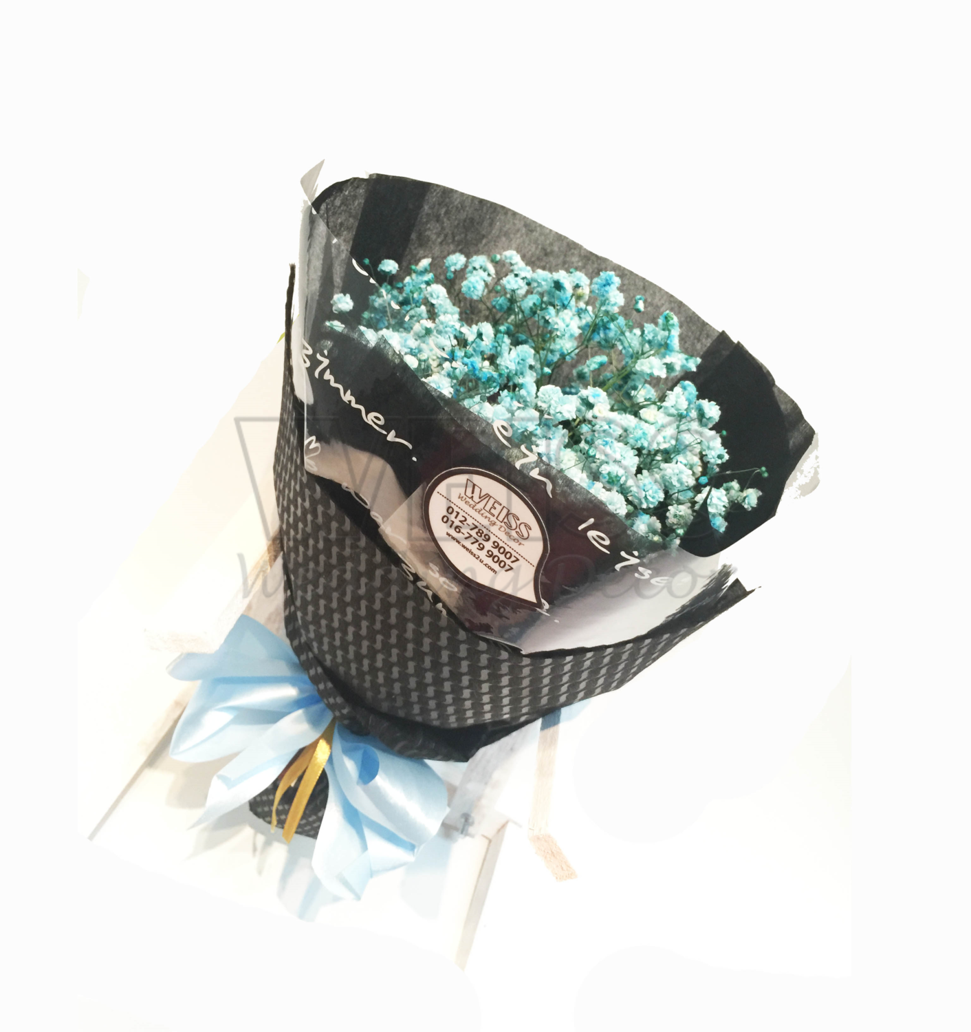 BLUE BABY BREATH (By: Weiss Flora &amp; Gift From JB)