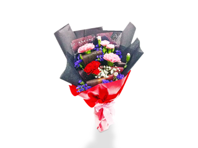 CARNATION BOUQUET (By: Weiss Flora &amp; Gift From JB)