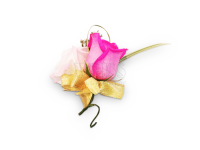 Pink Rose Corsage (By: Weiss Flora &amp; Gift From JB)