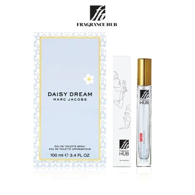 Marc Jacobs Daisy Dream EDT Lady 10ML Travel Size Perfume (Refill by Fragrance HUB) 🎁 FREE FH 15% Discount Voucher!