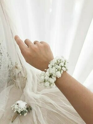 Bridal Hand Wrist Corsage #1 (By: Temptation Florist from Seremban)