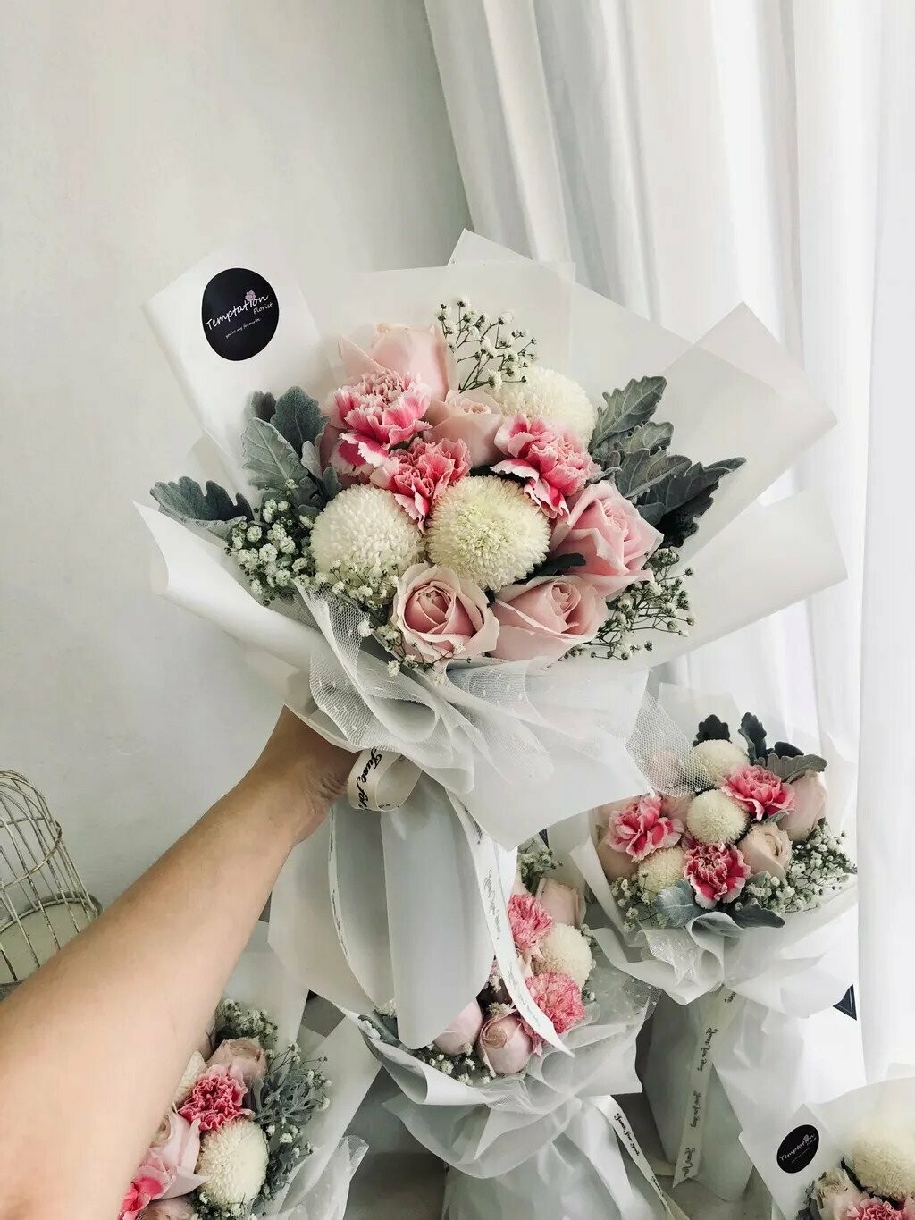 Lady In White (By: Temptation Florist from Seremban)