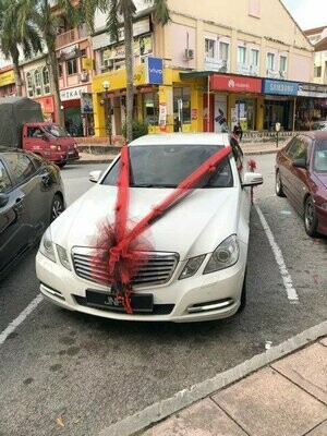Bridal Car Deco Nets #10 (By: Temptation Florist from Seremban)