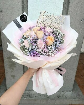 Snowy (By: Temptation Florist from Seremban)