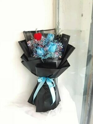 Blue Love (By: Temptation Florist from Seremban)