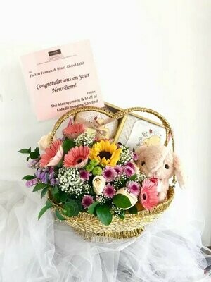 Jaso New Born Gift (By: Temptation Florist from Seremban)