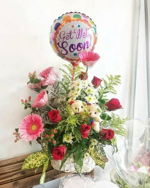 Babra Get Well Soon (By: Temptation Florist from Seremban)