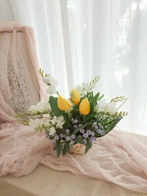 Flower Pot Arrangement #33 (By: Temptation Florist from Seremban)