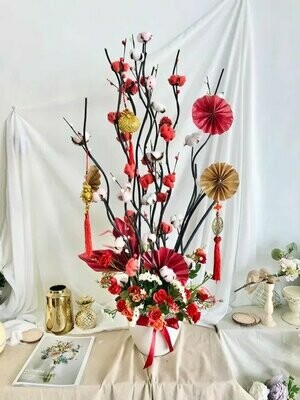 Flower Pot Arrangement #23 (By: Temptation Florist from Seremban)