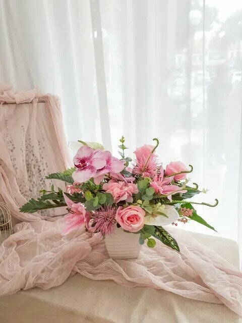 Flower Pot Arrangement #22 (By: Temptation Florist from Seremban)