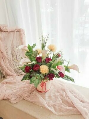 Flower Pot Arrangement #31 (By: Temptation Florist from Seremban)