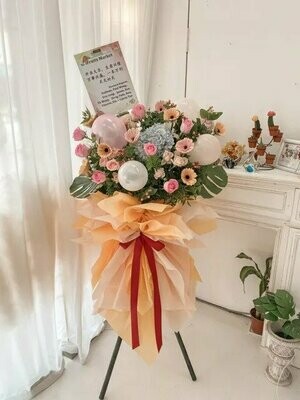 Mixed Grand Opening Flower Stand (By: Temptation Florist from Seremban)